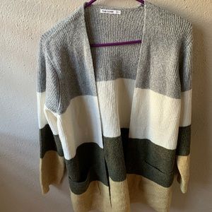 Pink Clover cardigan, size Large